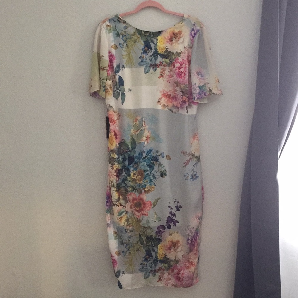 ASOS floral midi dress